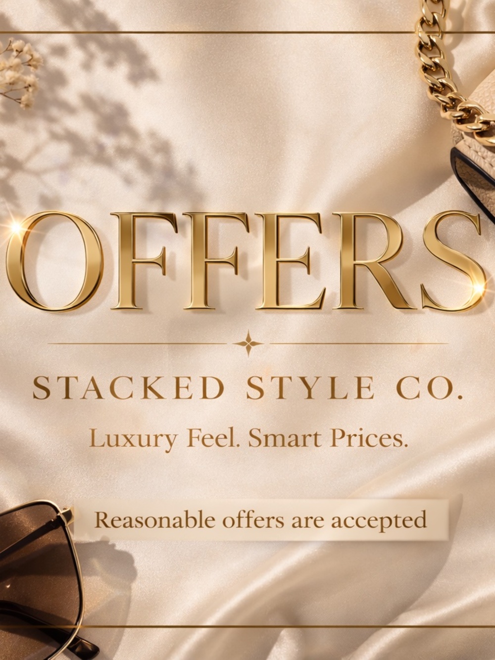 Reasonable Offers Are Accepted
